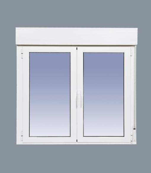 Ventana Aluminio Practicable Oscilobatiente Con Persiana (PVC) 1200X1355 2h - Imagen 4