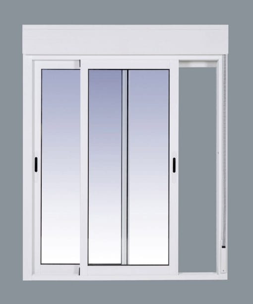 Ventana Aluminio Corredera Con Persiana (PVC) 1000x1355 2h - Imagen 3