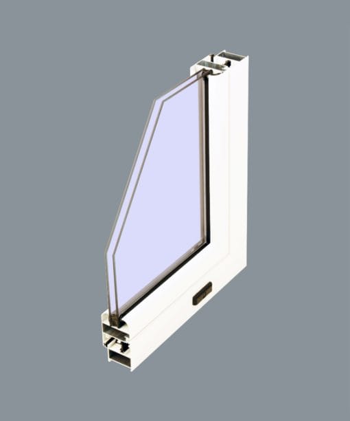 Finestra scorrevole in alluminio 1000x600mm con 2 ante e zanzariera - Immagine 11
