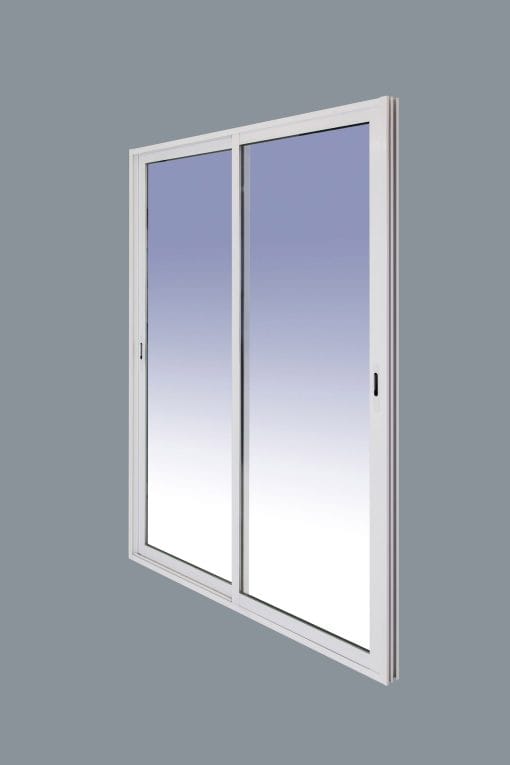 Porta scorrevole in alluminio per balcone 1600x2000 2h (telaio predisposto in kit) - immagine 4