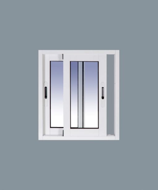 Fenêtre coulissante en aluminium 500 x 600, 2 hauteurs, verre dépoli – Image 3