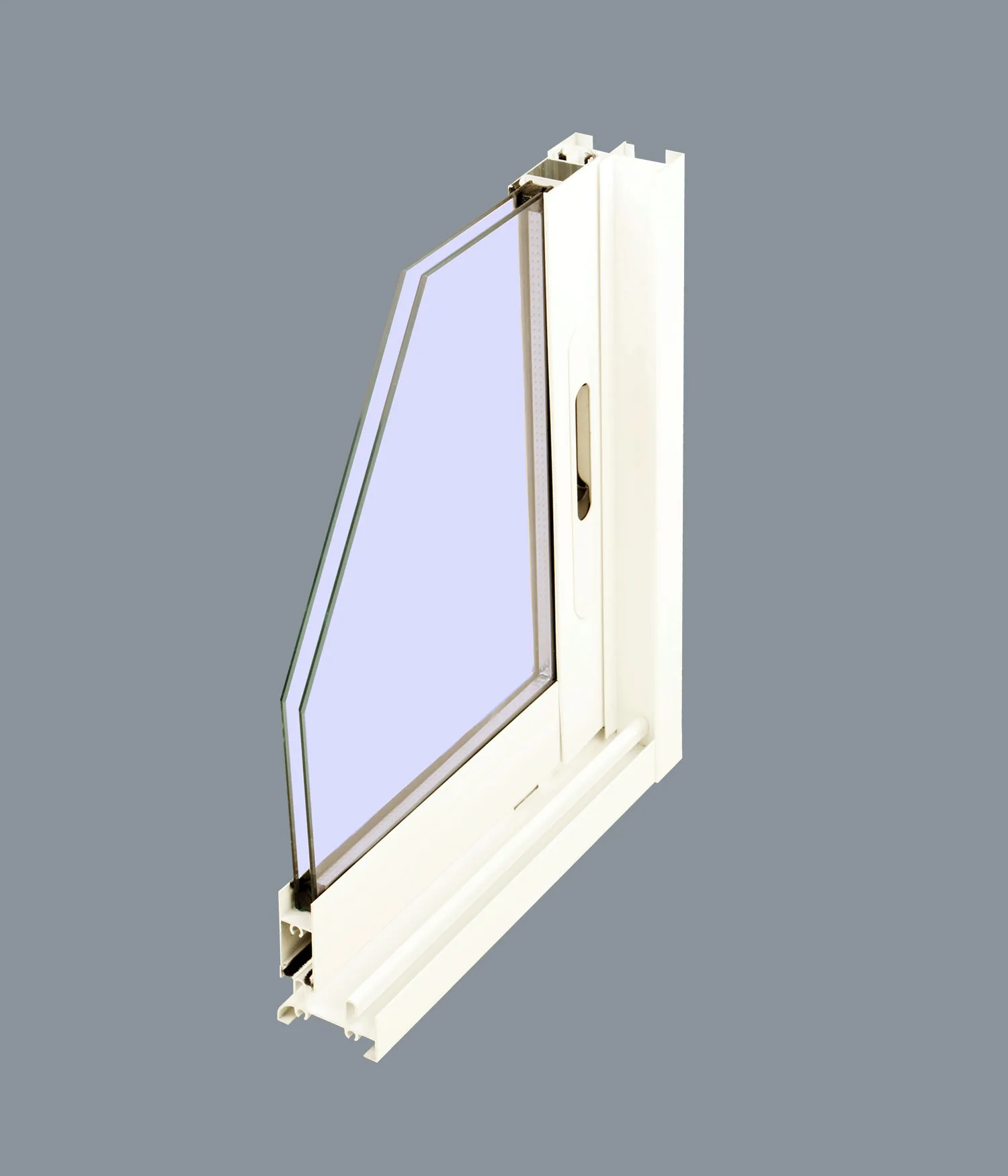 Balconera Aluminio Corredera Con Persiana (PVC) 1500x2185 2h (marco y cajón persiana en kit) - Imagen 10