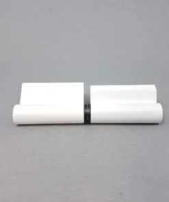 BISAGRA 2 PALAS PARA VENTANA PRACTICABLE APERTURA IZQUIERDA CANAL EUROPEO LACADO BLANCO (4 UNIDADES) - Imagen 4