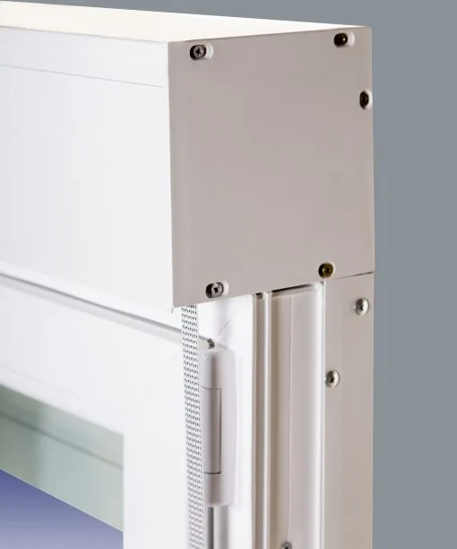 Balconera PVC Practicable Oscilobatiente Derecha con Persiana (PVC) 800X2185 1h (marco y cajón persiana en kit) - Imagen 8