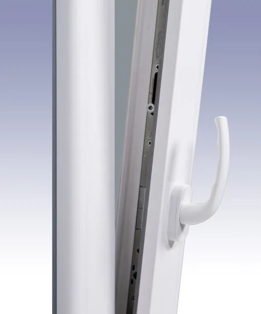Balconera PVC Practicable Oscilobatiente Derecha con Persiana (PVC) 800X2185 1h (marco y cajón persiana en kit) - Imagen 6