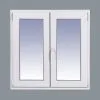 Balconera PVC Practicable Oscilobatiente 2 hojas 1500X2000