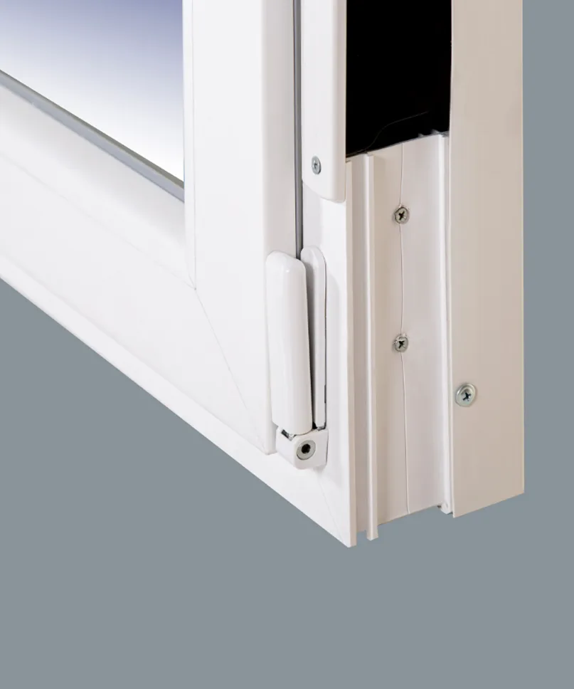Ventana PVC Practicable Oscilobatiente 2 hojas con Persiana (PVC) 1200X1355 - Imagen 11