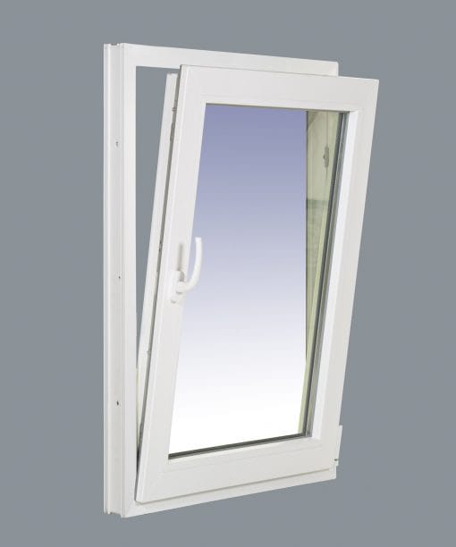 Ventana PVC Practicable Oscilobatiente Derecha 500X700 1h con vidrio Carglass - Imagen 4