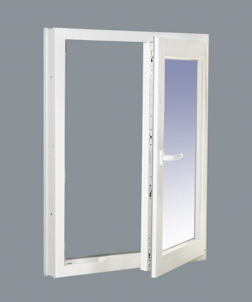 Ventana PVC Practicable Oscilobatiente Derecha 500X700 1h con vidrio Carglass - Imagen 3