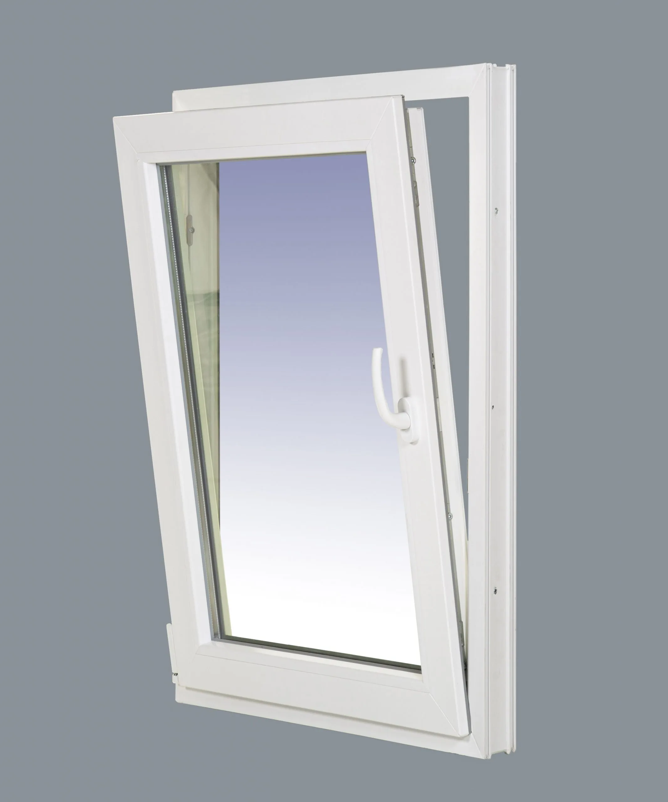 Ventana PVC Practicable Oscilobatiente Izquierda 500X700 1h con vidrio Carglass - Imagen 4