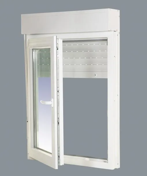 Ventana PVC Practicable Oscilobatiente Izquierda con Persiana 800X1155 1hoja - Imagen 4