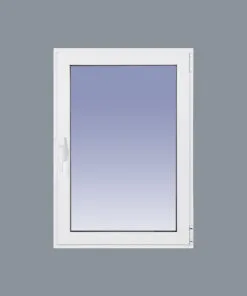 Ventana Aluminio RPT 45 Practicable Oscilobatiente Derecha 500x600 1hoja cristal mate