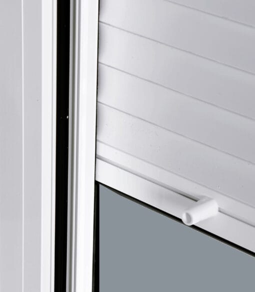 Ventana Aluminio RPT 45 Practicable Oscilobatiente 1000X1155  2 hojas con persiana motorizada y lamas de aluminio - Imagen 7
