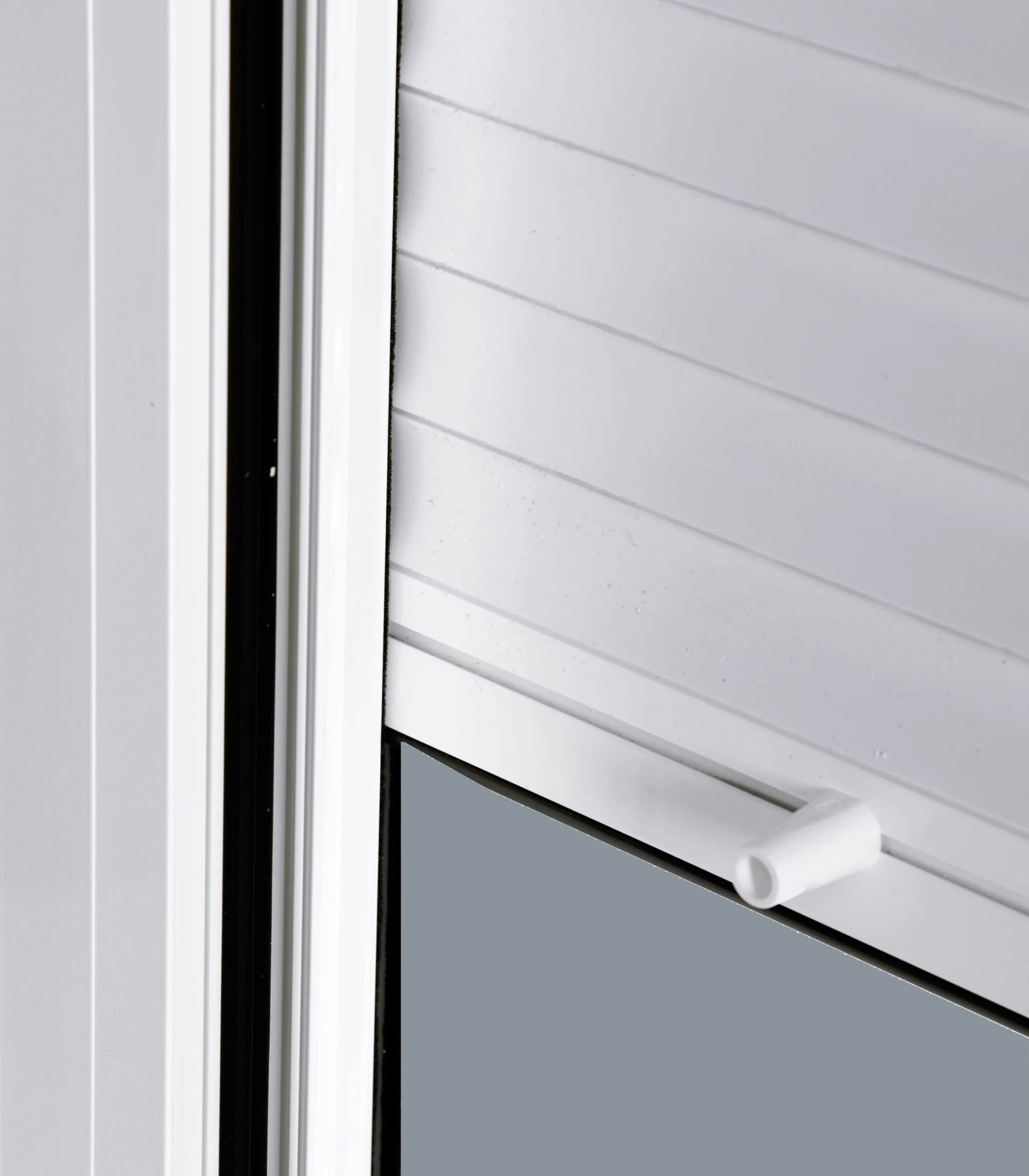 Ventana Aluminio RPT 45 Practicable Oscilobatiente 1000X1155  2 hojas con persiana motorizada y lamas de aluminio - Imagen 7
