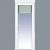 Balconera PVC Practicable Oscilobatiente Derecha con Persiana (PVC) 800X2185 1h (marco y cajón persiana en kit)
