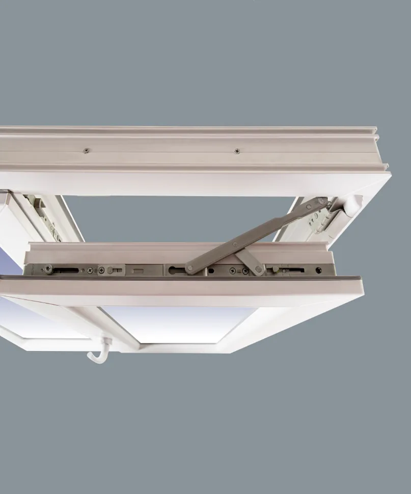 Ventana PVC Practicable Oscilobatiente Derecha 600X500 1h con vidrio Carglass - Imagen 6
