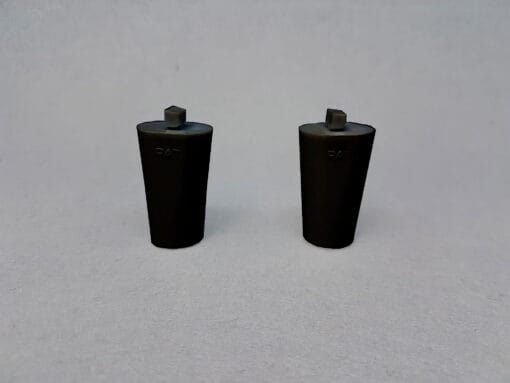 TOPE PERSIANA NEGRO (10 UNIDADES) - Imagen 2
