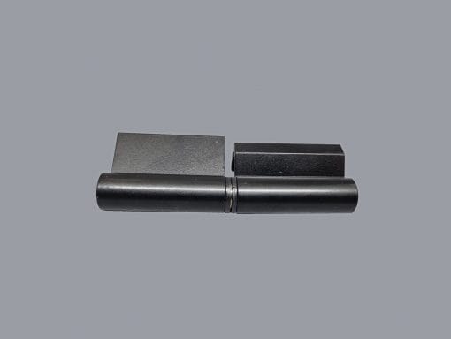 BISAGRA 2 PALAS PARA VENTANA PRACTICABLE APERTURA IZQUIERDA CANAL EUROPEO LACADO NEGRO (4 UNIDADES) - Imagen 2