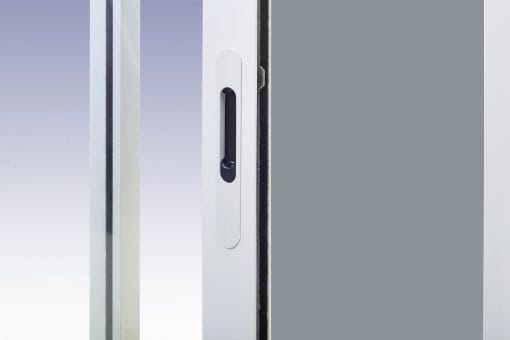 Balconera Aluminio Corredera Con Persiana (PVC) 1400x2185 2 hojas (marco y cajón persiana en kit) - Imagen 6