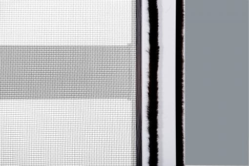 Balconera Aluminio Corredera Con Persiana (PVC) 1500x2185 2 hojas con mosquitera (marco y cajón persiana en kit) – Image 12
