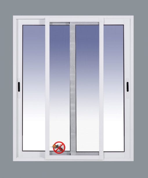 Ventana Aluminio Corredera 1000X1200 2 hojas con mosquitera - Imagen 3
