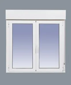 Ventana Aluminio Practicable Oscilobatiente Con Persiana (PVC) 1000X1355 2h - Imagen 4