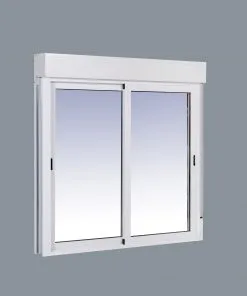 Ventana Aluminio Corredera Con Persiana (PVC) 1200x1155 2h - Imagen 4