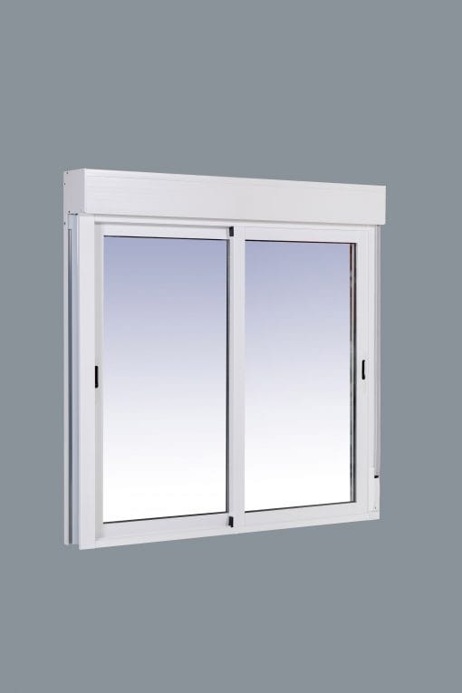 Ventana Aluminio Corredera Con Persiana (PVC) 1200x1155 2h - Imagen 4
