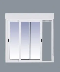 Ventana Aluminio Corredera Con Persiana (PVC) 1200x1155 2h - Imagen 3