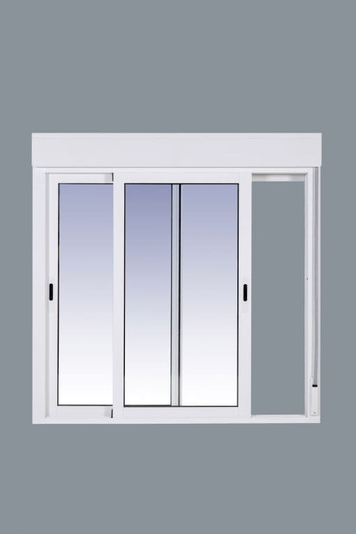Ventana Aluminio Corredera Con Persiana (PVC) 1200x1155 2h - Imagen 3