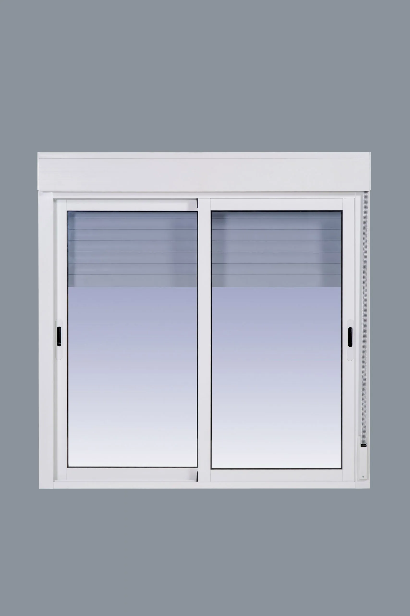 Ventana Aluminio Corredera Con Persiana (PVC) 1200x1155 2h