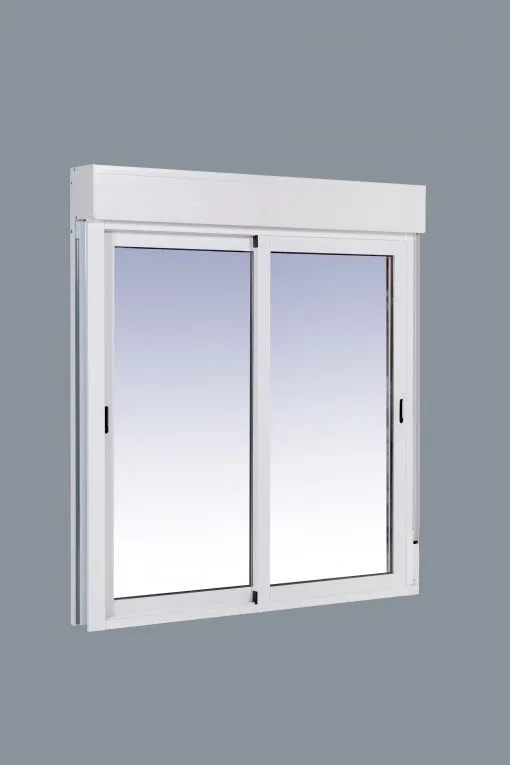 Sliding Aluminum Window With Blind (PVC) 1200x1355 2h - Image 4