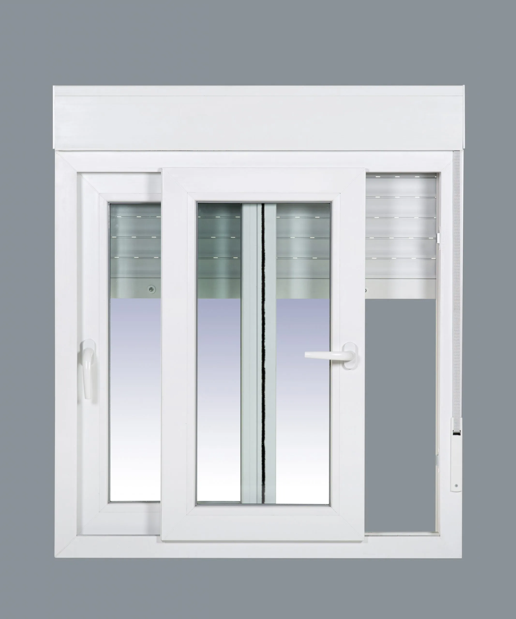 Balconera PVC Corredera Con Persiana (PVC) 1500x2185 2h - Imagen 4