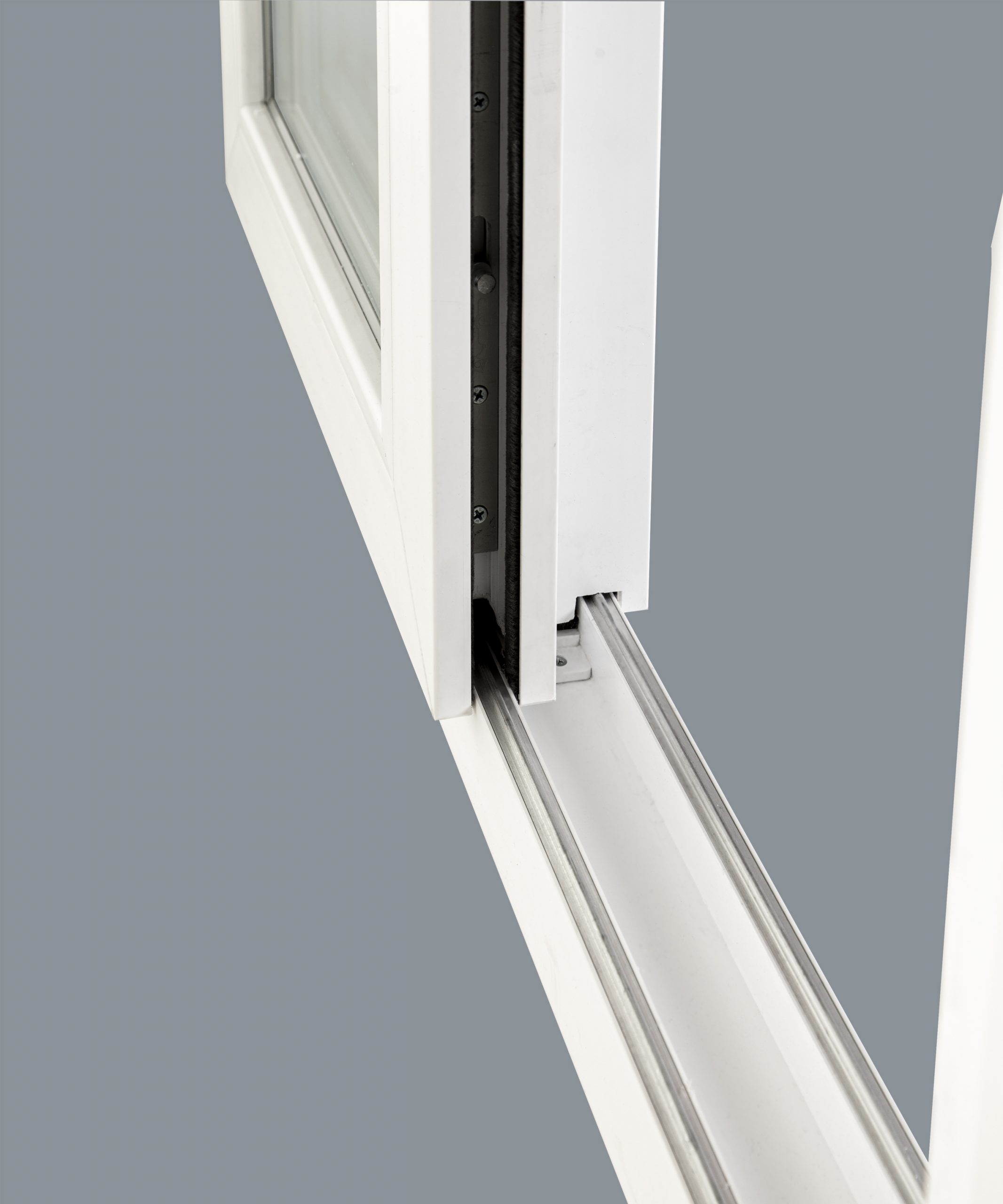 Aluminium-Schiebefenster 800X800 2 Blätter mit Moskitonetz – VENTANASTOCK  .ES