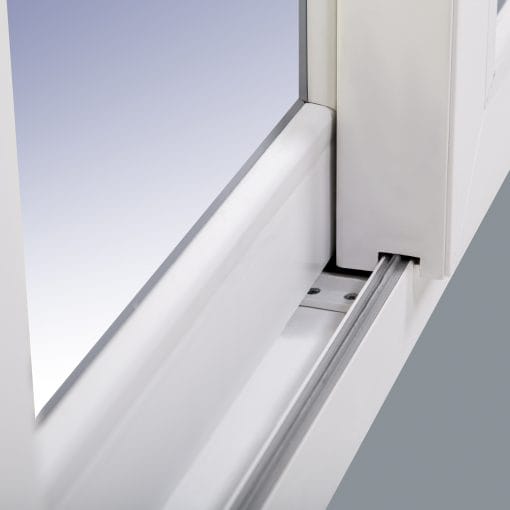 Janela de correr de PVC 800x800 2 painéis - Imagem 6