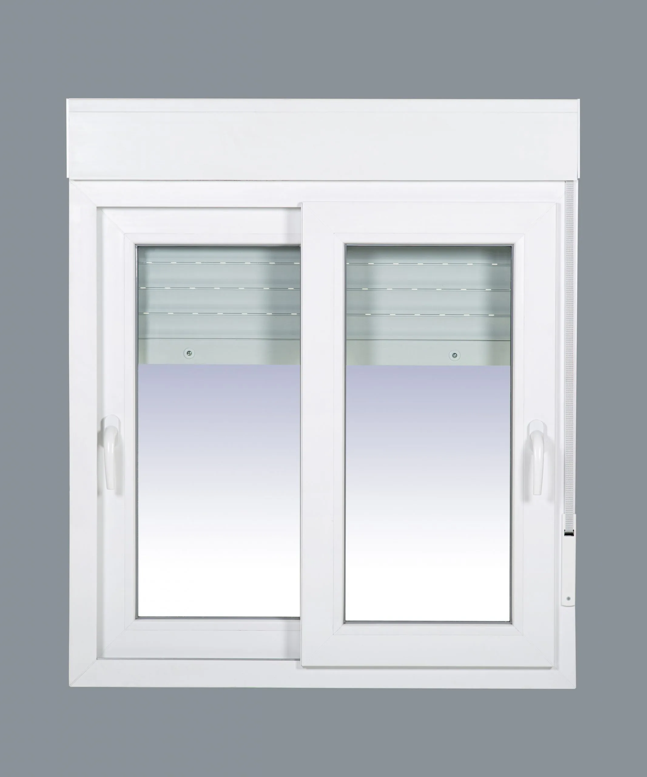 Ventana PVC Corredera Con Persiana (PVC) 1200x1355 2h