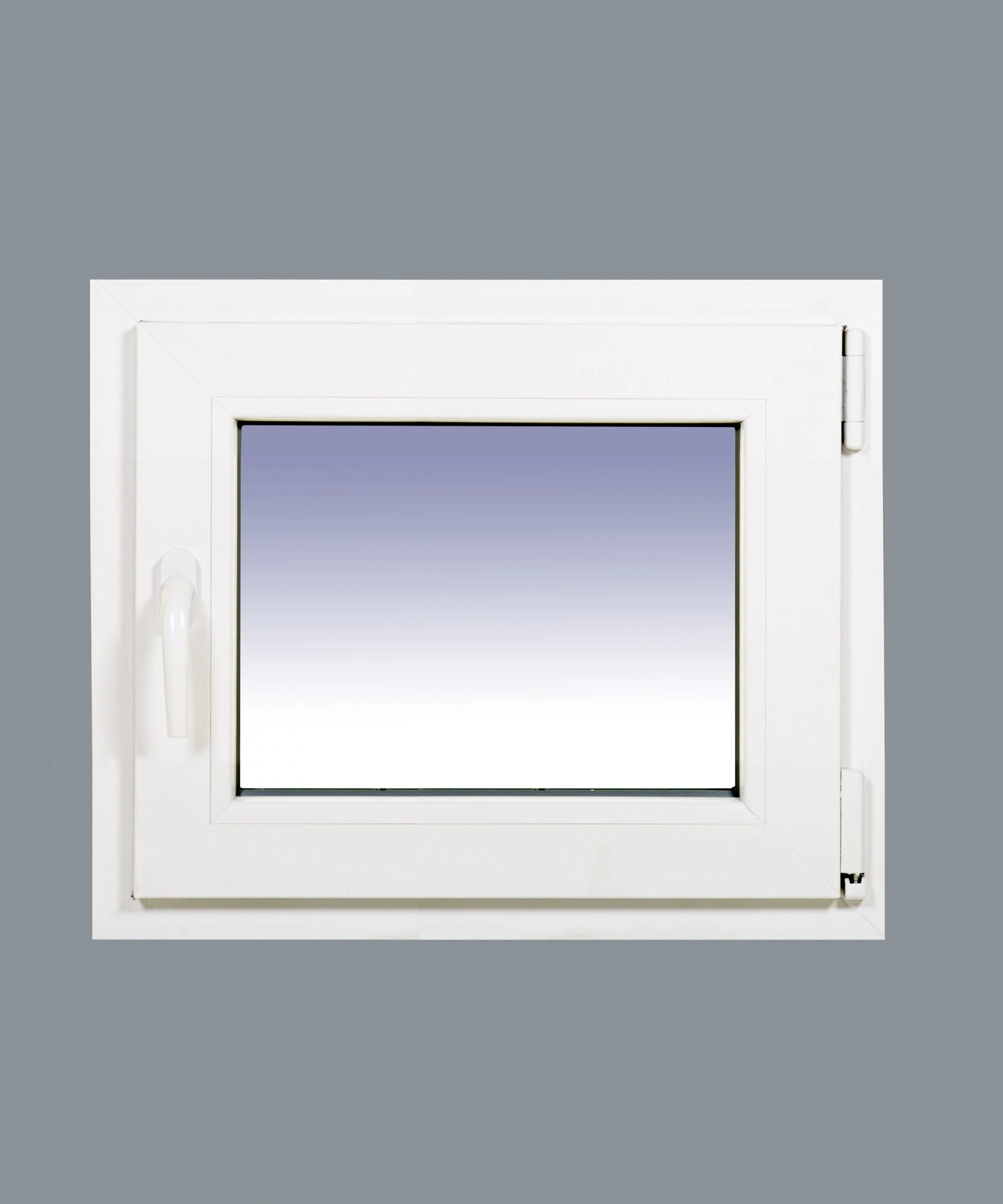 Ventana PVC Practicable Oscilobatiente Derecha 600X500 1h con vidrio Carglass