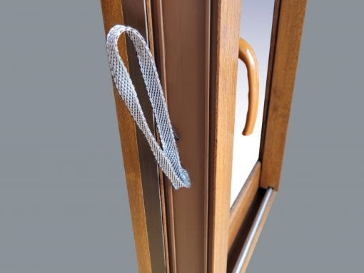 Janela de correr em PVC com persiana (PVC) 1000x1155 2h COR CARVALHO - Imagem 8