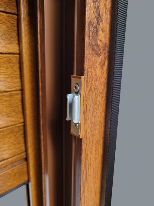 Janela de correr em PVC com persiana (PVC) 1000x1155 2h COR CARVALHO - Imagem 7
