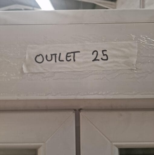 OUTLET 25 Ventana PVC Practicable Oscilobatiente 2 hojas con Persiana (PVC) 1200X1355 - Image 2
