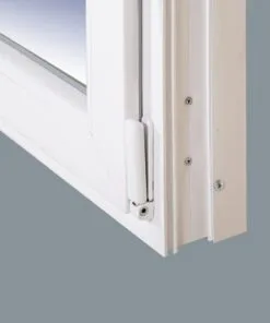 Ventana PVC Practicable Oscilobatiente 2 hojas con Persiana Motorizada 1200X1355 con Mosquitera Enrollable - Imagen 10
