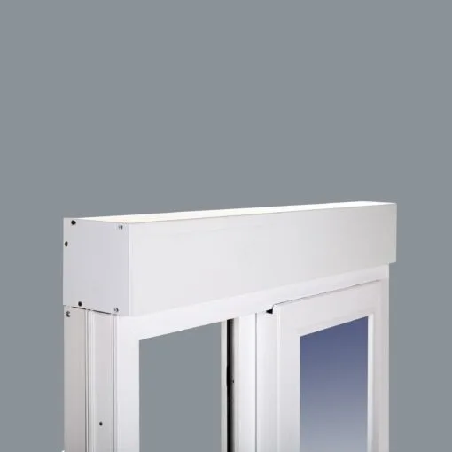 Ventana PVC Corredera Con Persiana Motorizada (PVC) 1000x1355 2h con Mosquitera Enrollable - Imagen 15